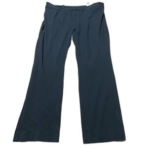 NYDJ Women's Wide Leg Trousers Plus Size 18 Dark Blue Work Office Casual Navy
